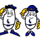 Illustration for article titled Japans police mascots include robots and sentient grains of rice
